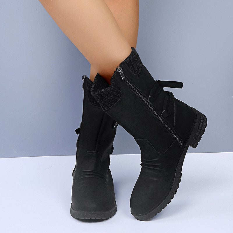 Orthopädische Winterstiefel mit warmem Innenfutter – Emilia