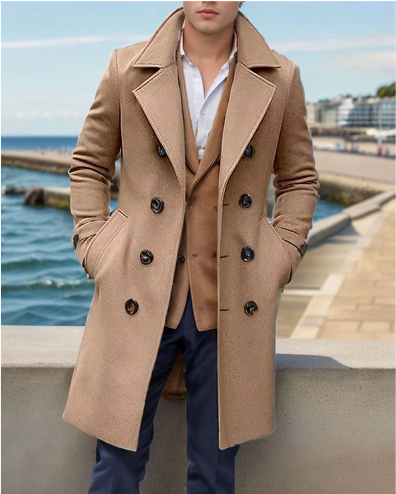 Herren Trenchcoat: Zeitloser Stil und Funktionalität – Daniel